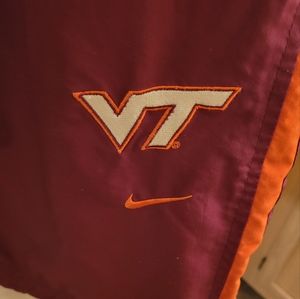 Va. Tech Hokies Wind Pants. Team Nike 2XL.
